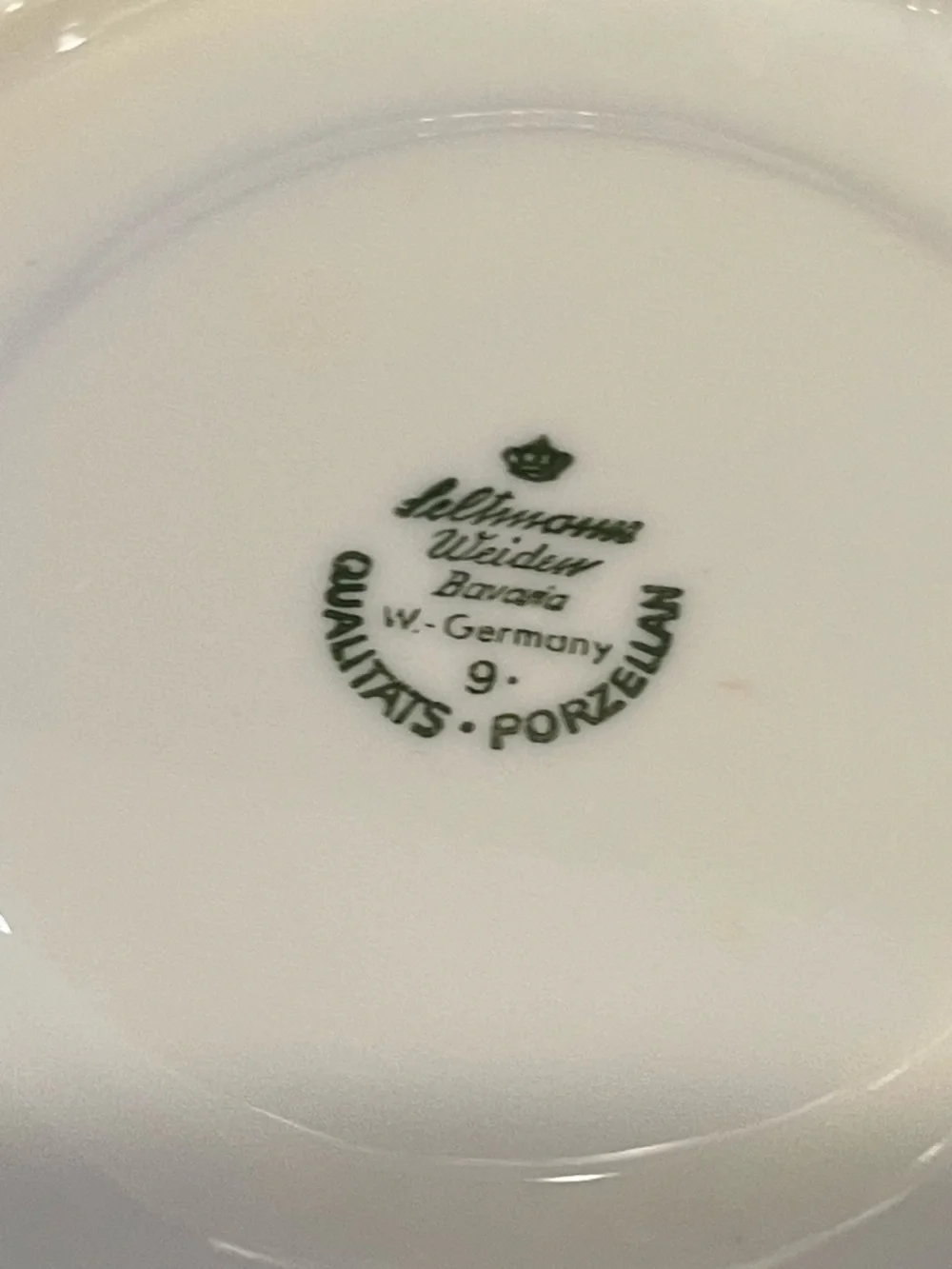 Vintage elegant porcelain